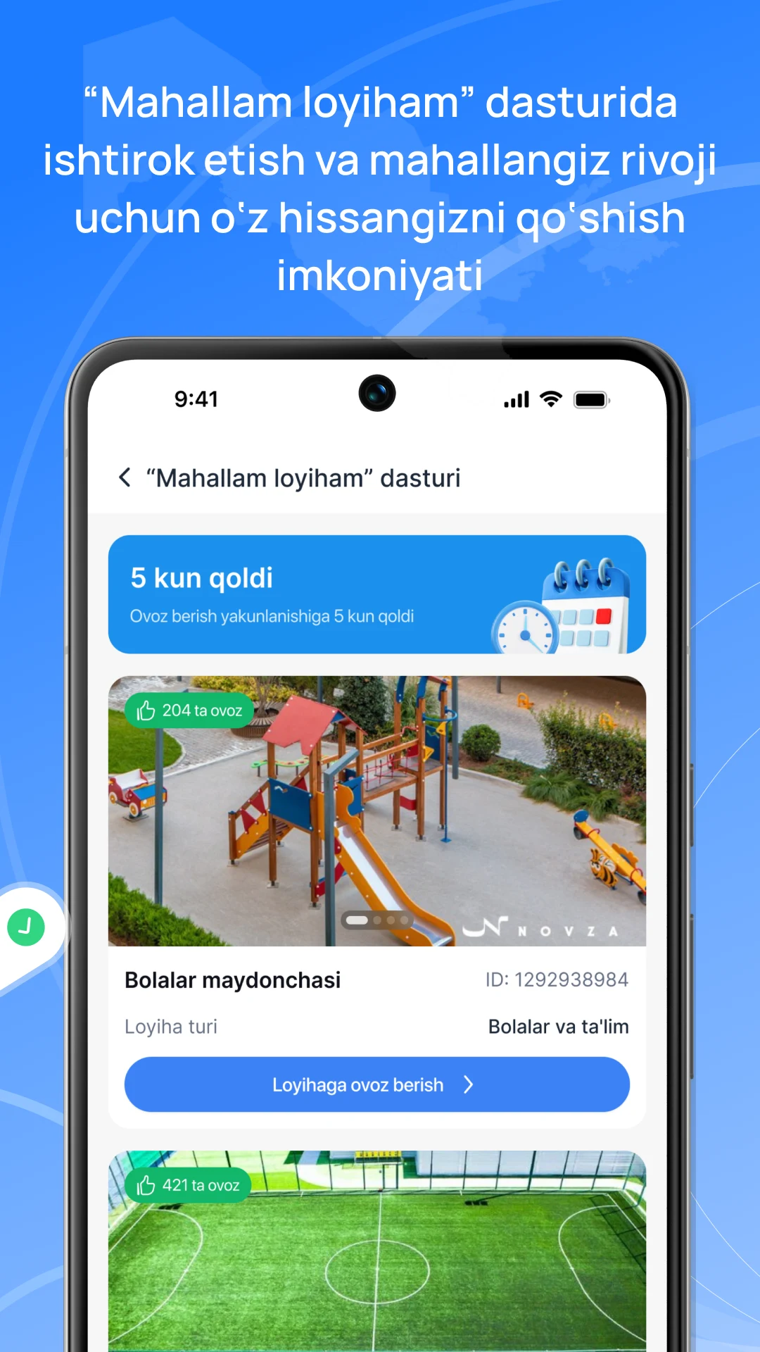 Raqamli Mahalla screenshot